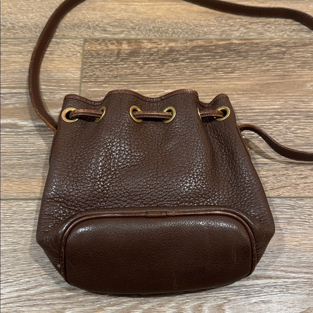 Vintage Dooney & Bourke Pebble Grain Drawstring Purse - Picture 5 of 9